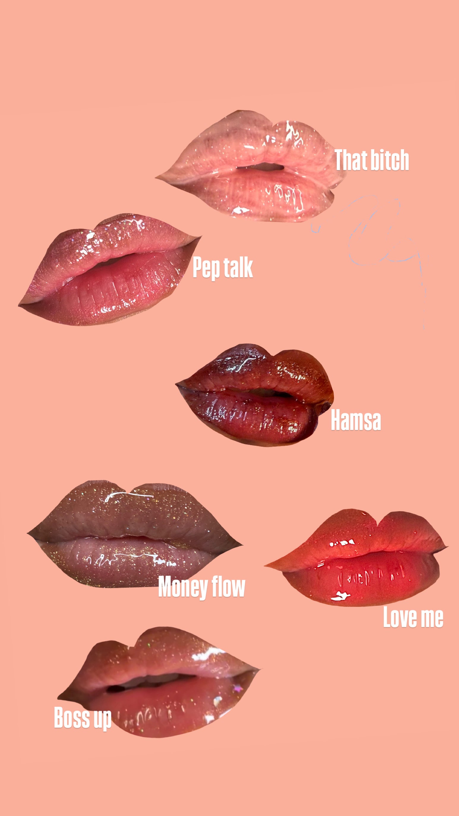 “Hamsa” Crystal Infused Lip Potion